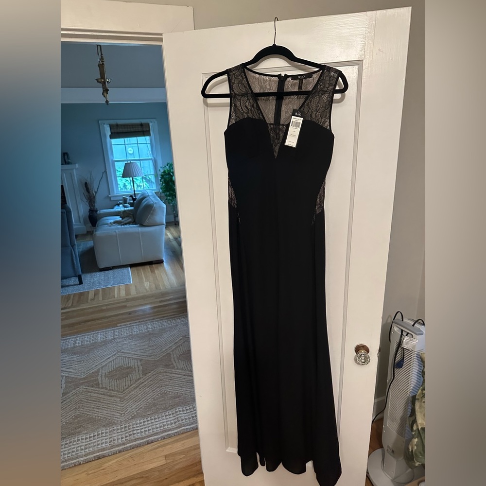 BCBG long black gown, BRAND NEW, beautiful!
